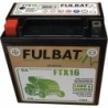 BATTERIE GEL 12V 14AH 230A TYPE MGS12-16-BS + A GAUCHE FULBAT