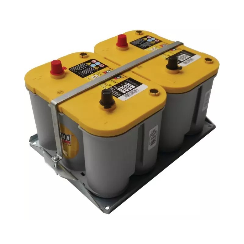 BAC FIXATION BATTERIE OPTIMA 24V (BAC+ ETRIER+2 BOULONS)