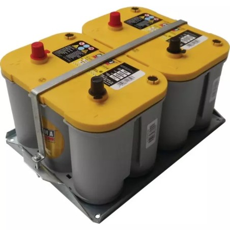 BAC FIXATION BATTERIE OPTIMA 24V (BAC+ ETRIER+2 BOULONS)