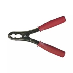 PINCE DE BATTERIE TOLE 120A ROUGE