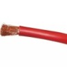 CABLE DE BATTERIE 25MM2 ROUGE ROULEAU DE 5M