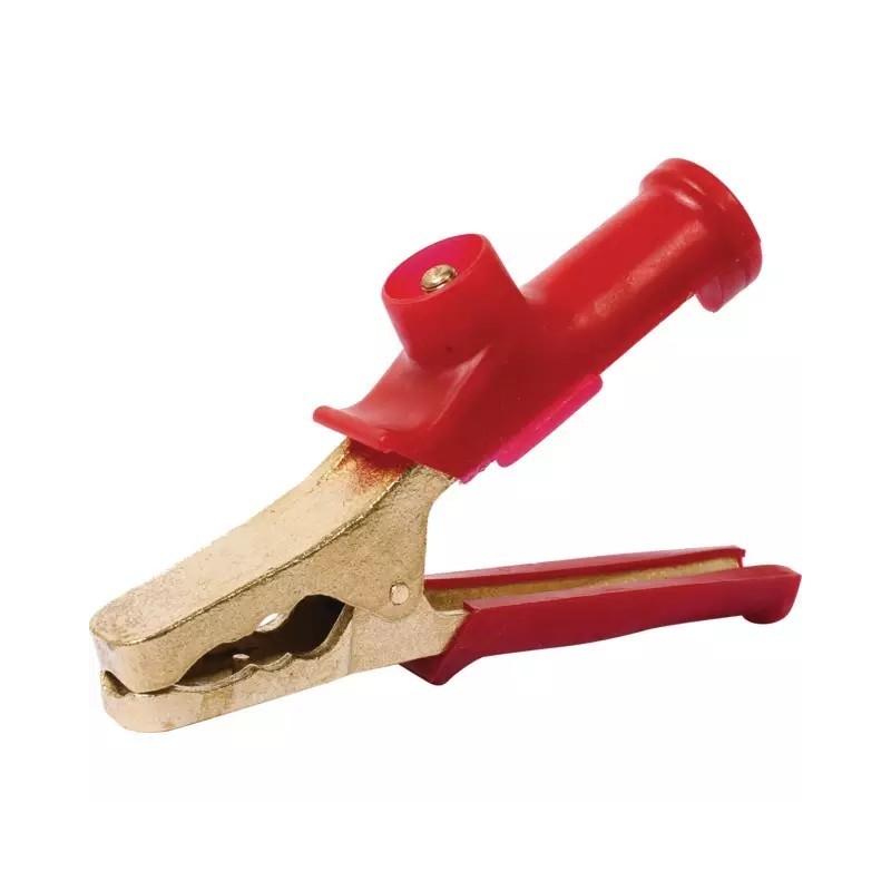 PINCE DE DEMARRAGE LAITON 70 MM2 600A ROUGE