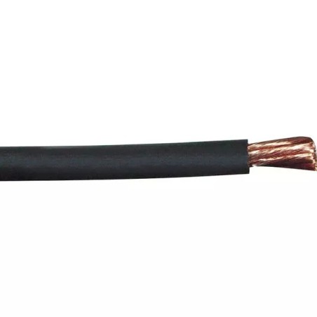 CABLE DE BATTERIE 50MM2 NOIR LE METRE