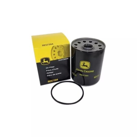 FILTRE A HUILE ORIGINE JOHN DEERE RE57394 (46380)