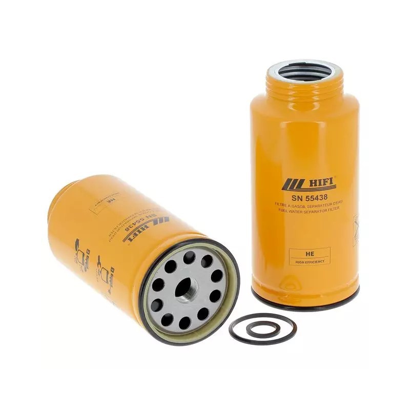 FILTRE A GASOIL SEPARATEUR D'EAU SN 55438 HIFI FILTER