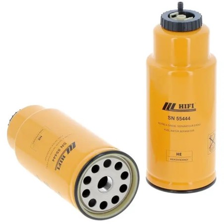 FILTRE A GASOIL SEPARATEUR D'EAU SN 55444 HIFI FILTER