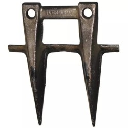 DOIGT DOUBLE SANS CNTRE PLAQUE TYPE DEUTZ FAHR