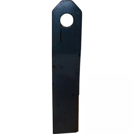 LAME DE GYROBROYEUR 90X10X450 Ø 40 MM VRILLLEE GAUCHE 424 TYPE DESVOYS