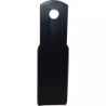 LAME DE GYROBROYEUR 100X12X410 Ø 35 MM PLATE REVERSIBLE TYPE GYRAX