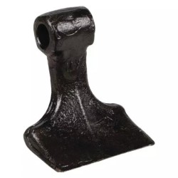 MARTEAU DE BROYEUR 40X85 MM RAYON 100 MM TROU 16,5 MM M07400950R