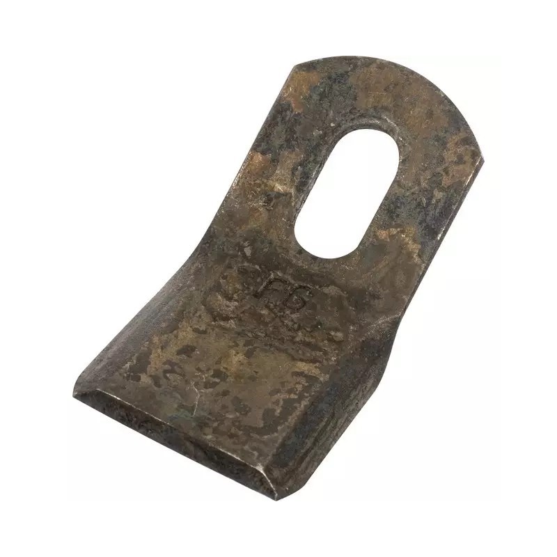FLEAU DE DEBROUSSAILLEUSE BISEAUTE 40X5X82,5 MM TROU 13X27 MM FG000100