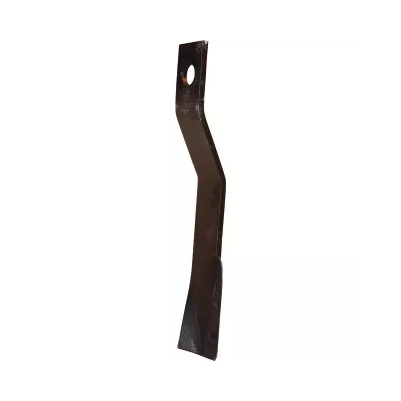 LAME DE GYROBROYEUR 75X12X470 Ø 38 MM GAUCHE TYPE GYRAX