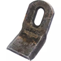 FLEAU DE DEBROUSSAILLEUSE BISEAUTE 50X8X100 MM TROU 14,5X33 MM FG000140