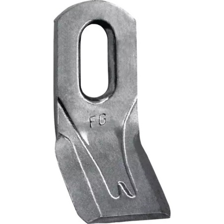 FLEAU DE DEBROUSSAILLEUSE RENFORCE 40X5X99 MM TROU 14,5X34 MM FG000102