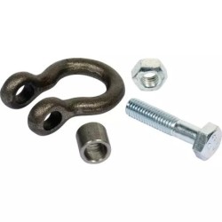 ENSEMBLE MANILLE DE DEBROUSSAILLEUSE DROITE FIL 12 MM Ø TROU 13 MM ROUSSEAU 3.556.06