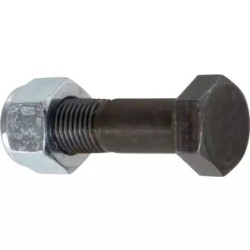 BOULON + ECROU FREIN 20X1,5X120 LG FILETE 46 MM 8.8 3002392 & 1012420