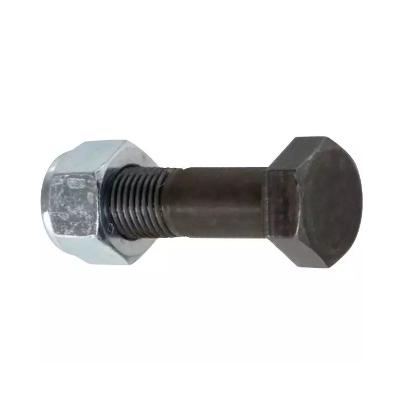 BOULON + ECROU FREIN 20X1,5X120 LG FILETE 46 MM 8.8 3002392 & 1012420