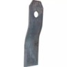 LAME DE GYROBROYEUR 110X12X450 Ø 40 MM DROI - ref. 30608108 | TP Agri