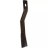 LAME DE GYROBROYEUR 75X12X600 Ø 38 MM VENTILEE DROITE TYPE GYRAX