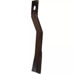 LAME DE GYROBROYEUR 75X12X600 Ø 38 MM VENTILEE GAUCHE TYPE GYRAX