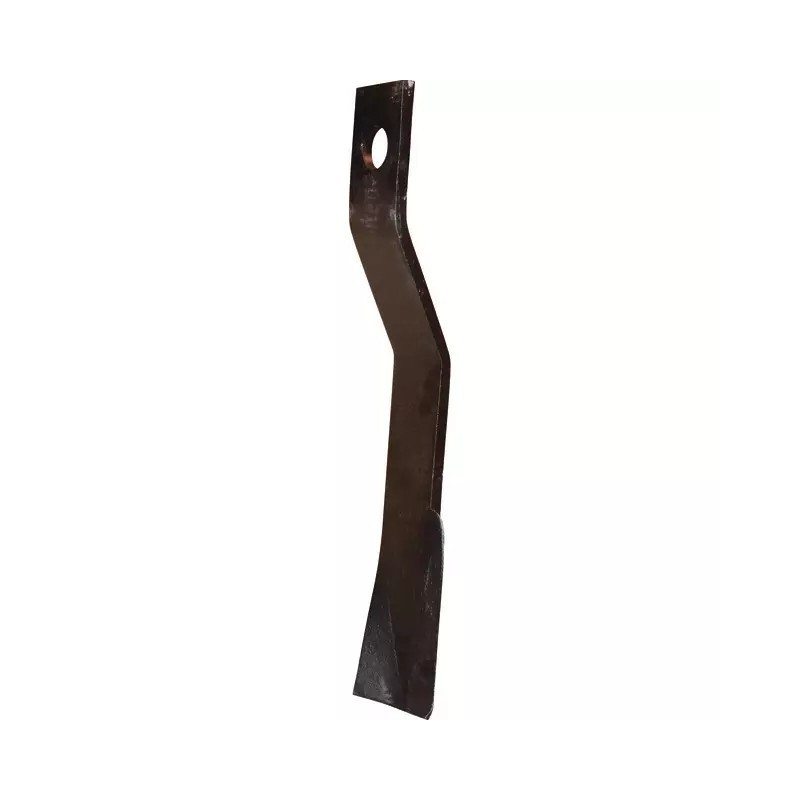 LAME DE GYROBROYEUR 75X12X600 Ø 38 MM VENTILEE GAUCHE TYPE GYRAX