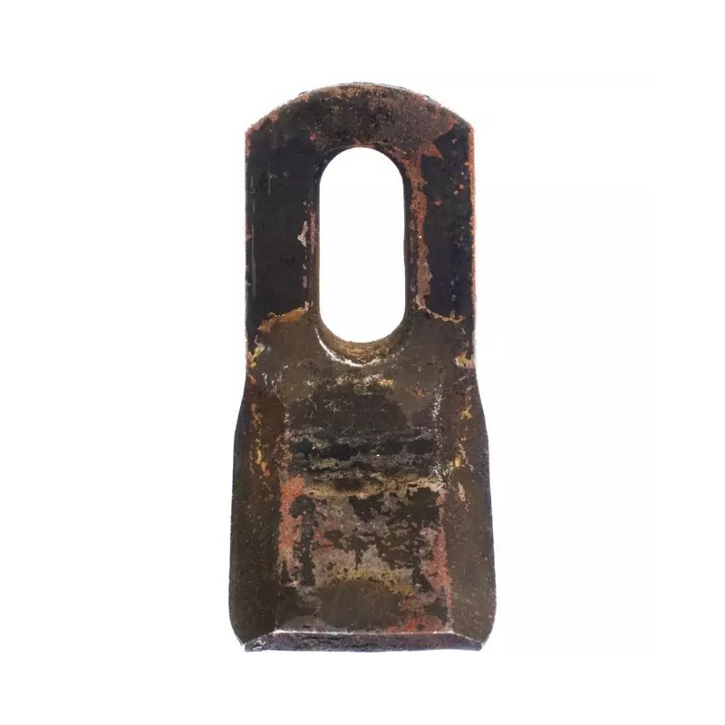 FLEAU DE DEBROUSSAILLEUSE BISEAUTE 40X6X95 MM TROU 14,5X35,5 MM FG000110