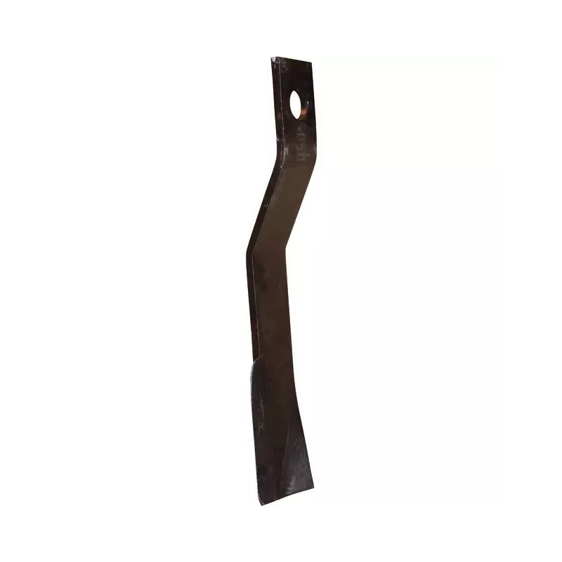 LAME DE GYROBROYEUR 75X12X470 Ø 38 MM DROITE TYPE GYRAX