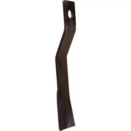 LAME DE GYROBROYEUR 75X12X470 Ø 38 MM DROITE TYPE GYRAX