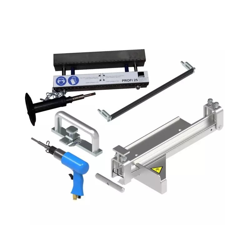 KIT COUPE BANDE + AGRAFEUSE PROFI 25 + GUIDE - ref. 6260040 | TP Agri
