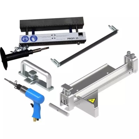 KIT COUPE BANDE + AGRAFEUSE PROFI 25 + GUIDE - ref. 6260040 | TP Agri