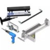 KIT COUPE BANDE + AGRAFEUSE PROFI 25 + GUIDE + MARTEAU PNEUM + RABOT MATO