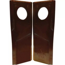COUTEAU VRILLE DROIT GAUCHE 45X4X106 MM TROU - ref. 3340280 | TP Agri