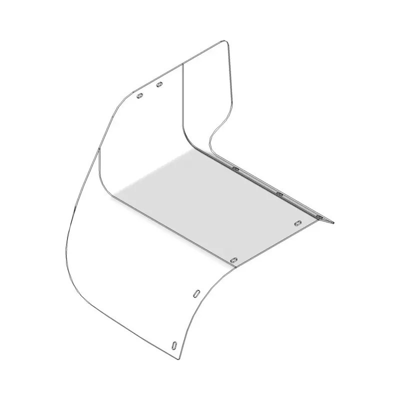 DEFLECTEUR TRANSPARENT AIR DROIT SIP 8510111 - ref. 61340642 | TP Agri