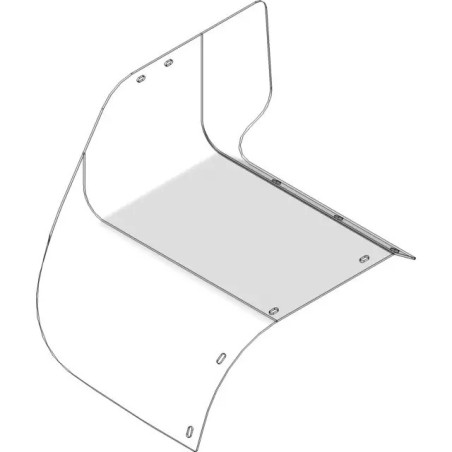 DEFLECTEUR TRANSPARENT AIR DROIT SIP 8510111 - ref. 61340642 | TP Agri