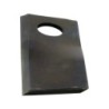 COUTEAU VRILLE DROIT 126X48X4 MM TROU 20X23 M - ref. 6212694 | TP Agri