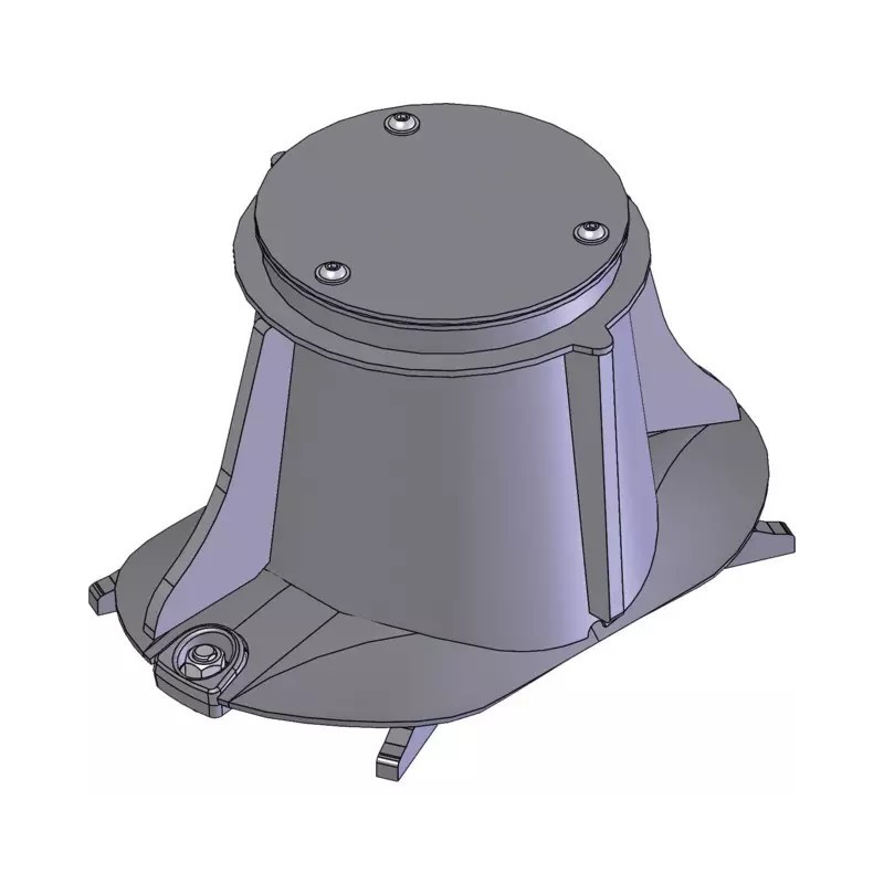 DISQUE CONE HAUT AGRESSIF DROIT SIP74520 - ref. SIP745202500 | TP Agri
