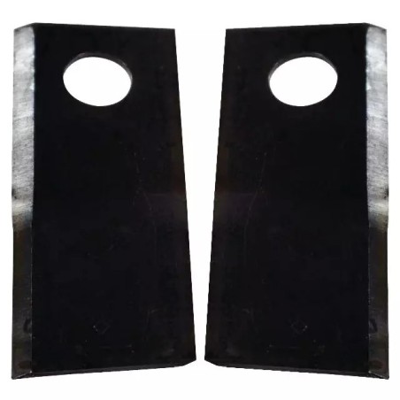 COUTEAU VRILLE DROIT GAUCHE 45X4X96 MM TROU 1 - ref. 3340320 | TP Agri