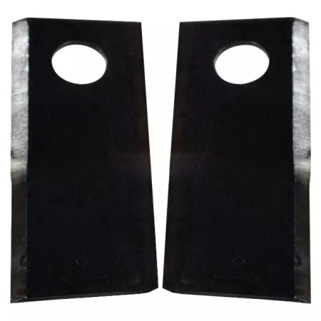 COUTEAU VRILLE DROIT GAUCHE 50X4X120 MM TROU - ref. 3340434 | TP Agri