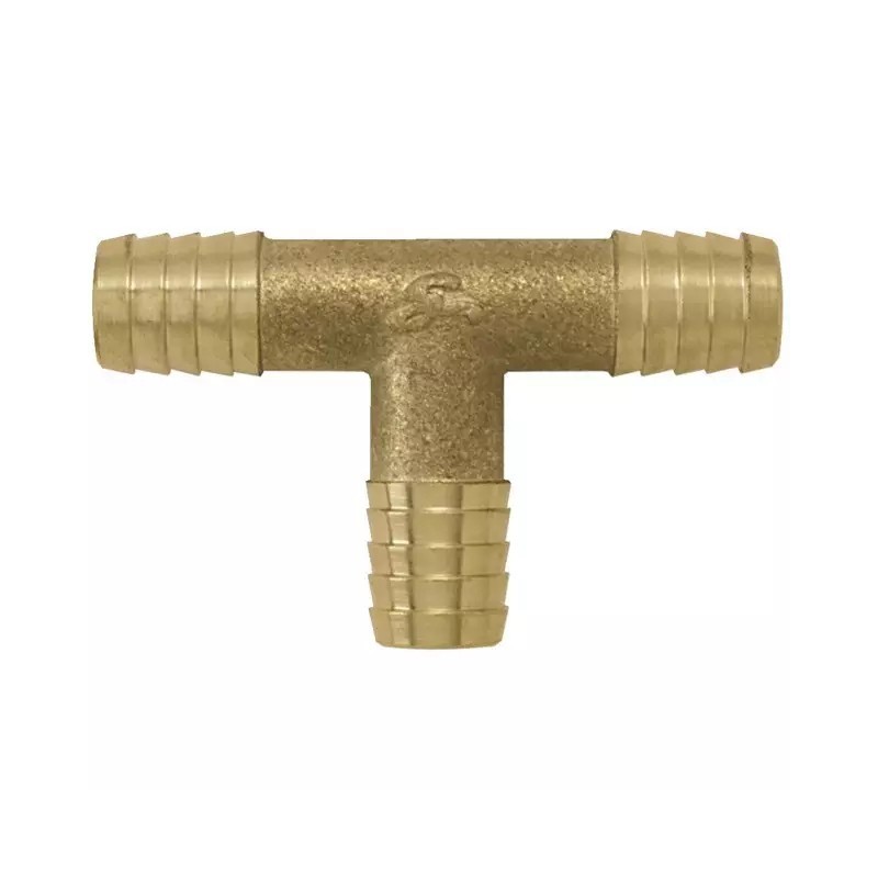 TE LAITON CANNELE TUYAU 12 MM - ref. 33020432 | TP Agri