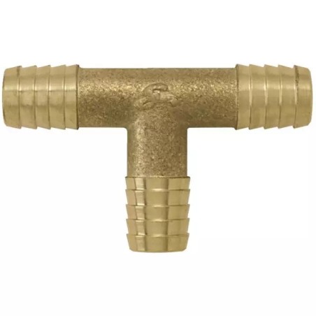 TE LAITON CANNELE TUYAU 12 MM - ref. 33020432 | TP Agri