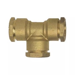 TE LAITON TUYAU 20 MM A SERRAGE EXTERIEUR - ref. 33024220 | TP Agri