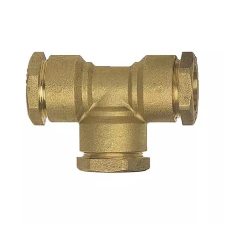 TE LAITON TUYAU 20 MM A SERRAGE EXTERIEUR - ref. 33024220 | TP Agri