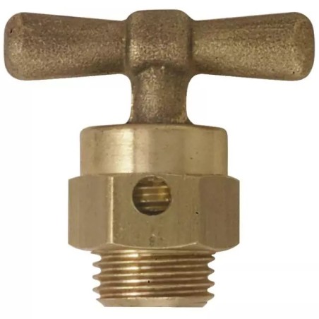 ROBINET DE PURGE FILETAGE MALE 3/8" 12X17 - ref. 33020139 | TP Agri