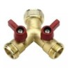 ROBINET 2 VOIES REGLABLES 3/4" 20X27 FEMELLE - ref. 33057510 | TP Agri