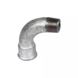 COUDE FONTE GALVA 90° GRAND RAYON MALE - FE - ref. 33030103 | TP Agri