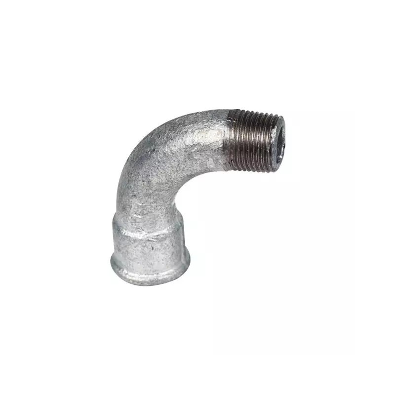 COUDE FONTE GALVA 90° GRAND RAYON MALE - FE - ref. 33030103 | TP Agri