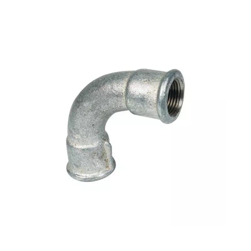 COUDE FONTE GALVA 90° GRAND RAYON FEMELLE - - ref. 33030115 | TP Agri