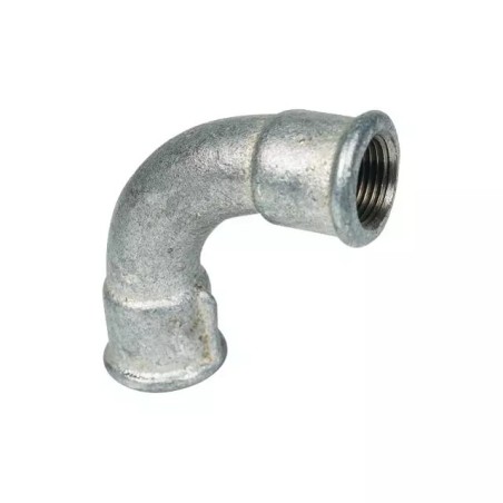 COUDE FONTE GALVA 90° GRAND RAYON FEMELLE - - ref. 33030115 | TP Agri