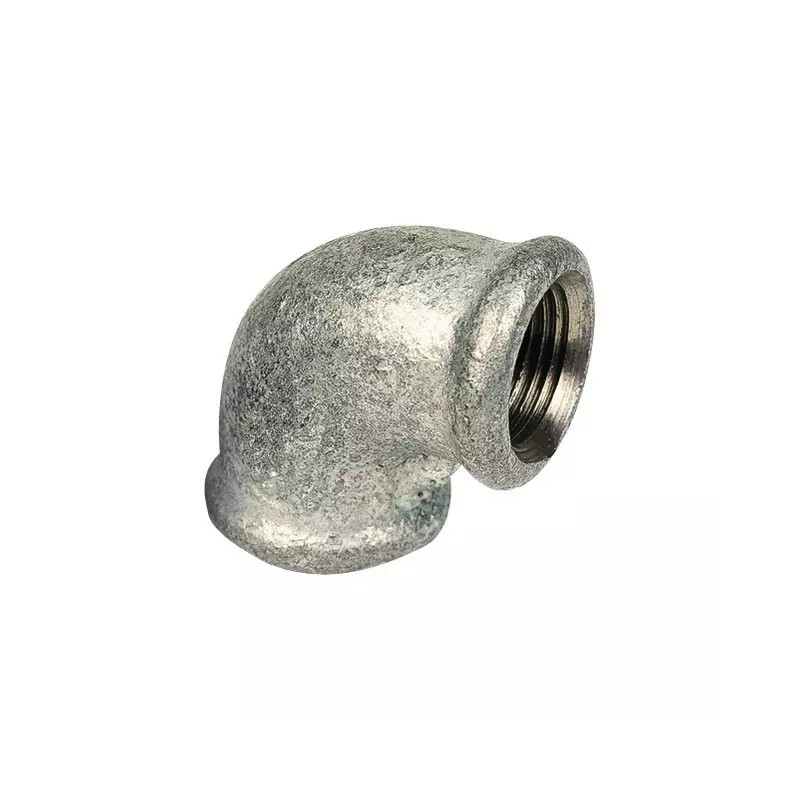 COUDE FONTE GALVA 90° PETIT RAYON FEMELLE - - ref. 33030173 | TP Agri