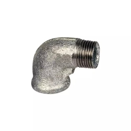COUDE FONTE GALVA 90° PETIT RAYON MALE - FE - ref. 33030211 | TP Agri